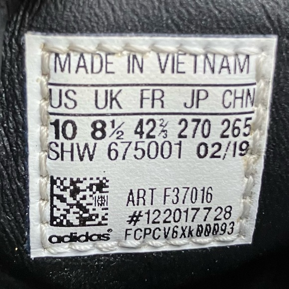 Adidas Women’s Size 10.0 Falcon Out Loud Animal Print Athletic Running Shoes - Picture 11 of 11